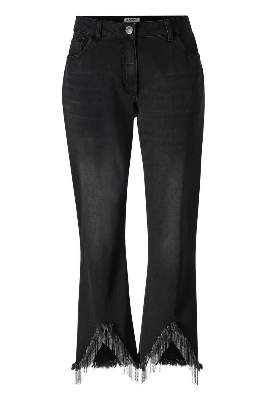 

Джинсовые шорты Angel of Style Regular Jeans, черный деним