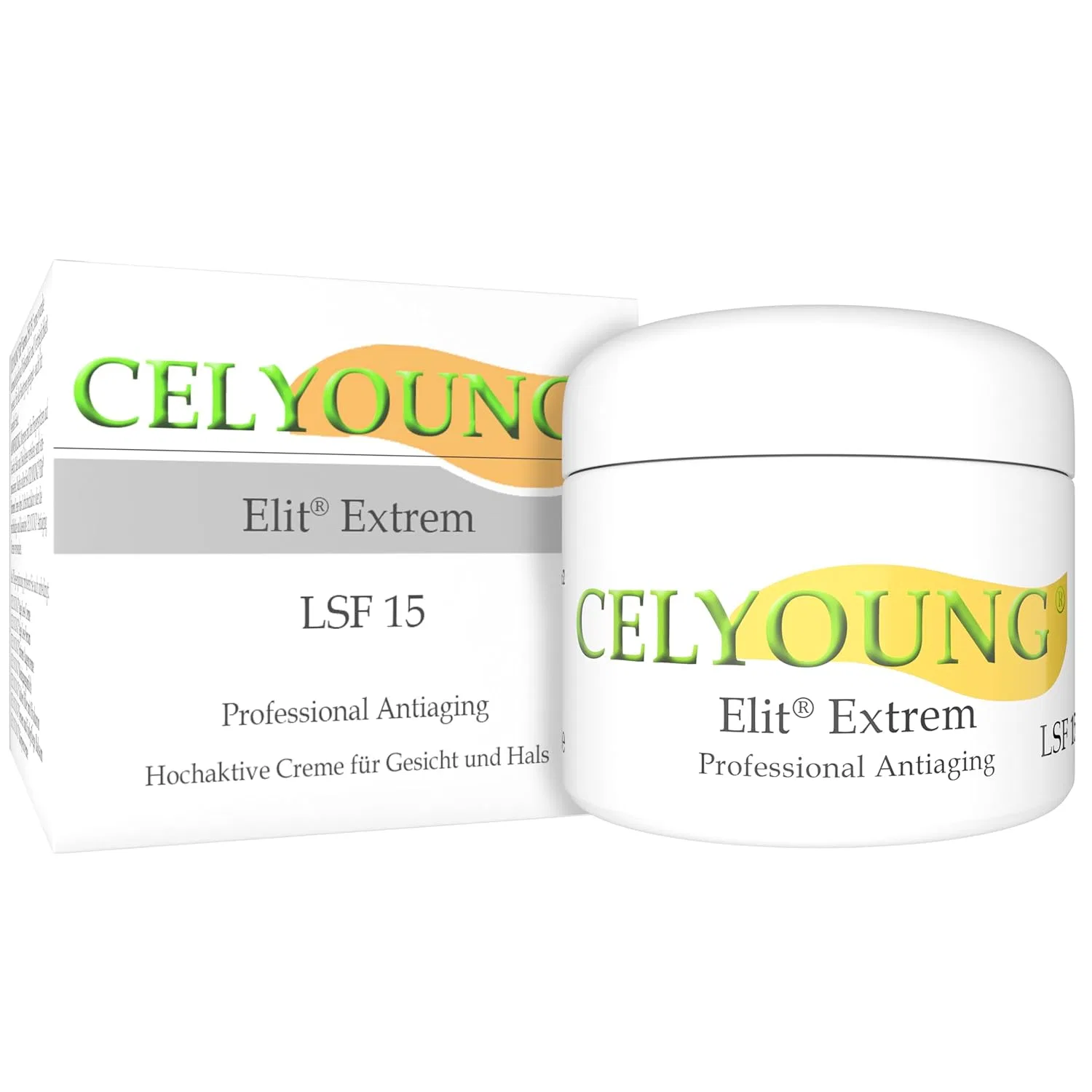 Набор Celyoung — Антивозрастных кремов для лица, шеи и декольте Elit Extrem + Elit SPF 15 — фото 2