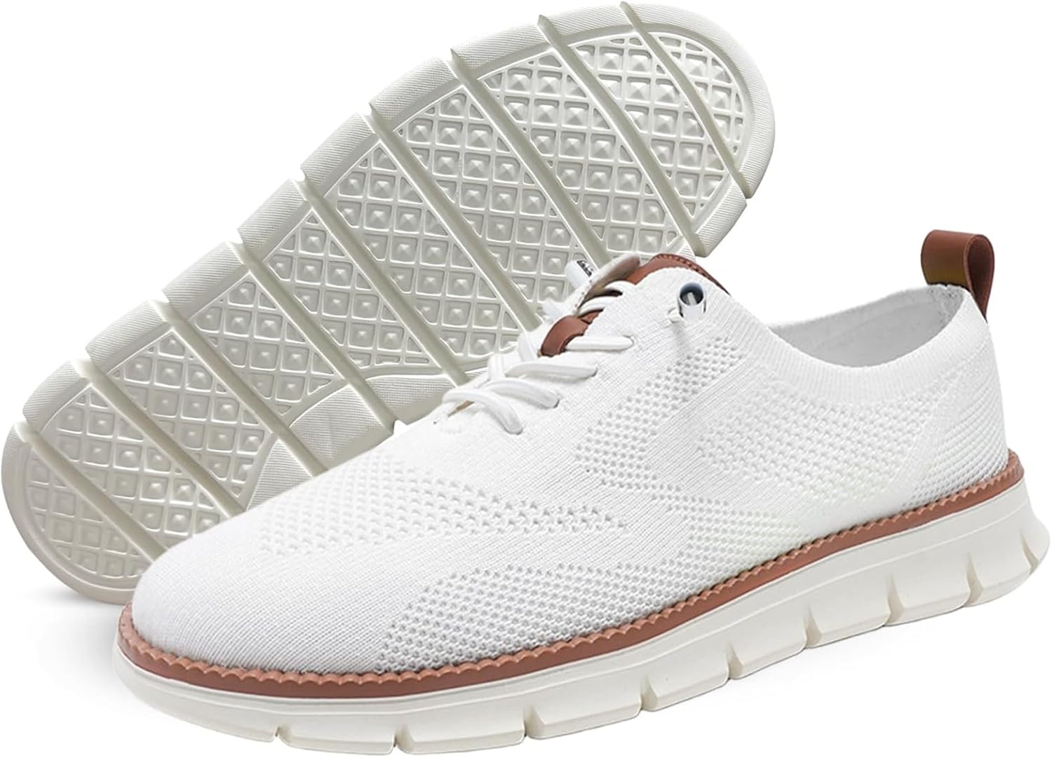 

Городские ультракомфортные туфли, деловая повседневная обувь с дышащей тканью, городские стильные дышащие кроссовки для ходьбы, легкие кроссовки Generic, белый