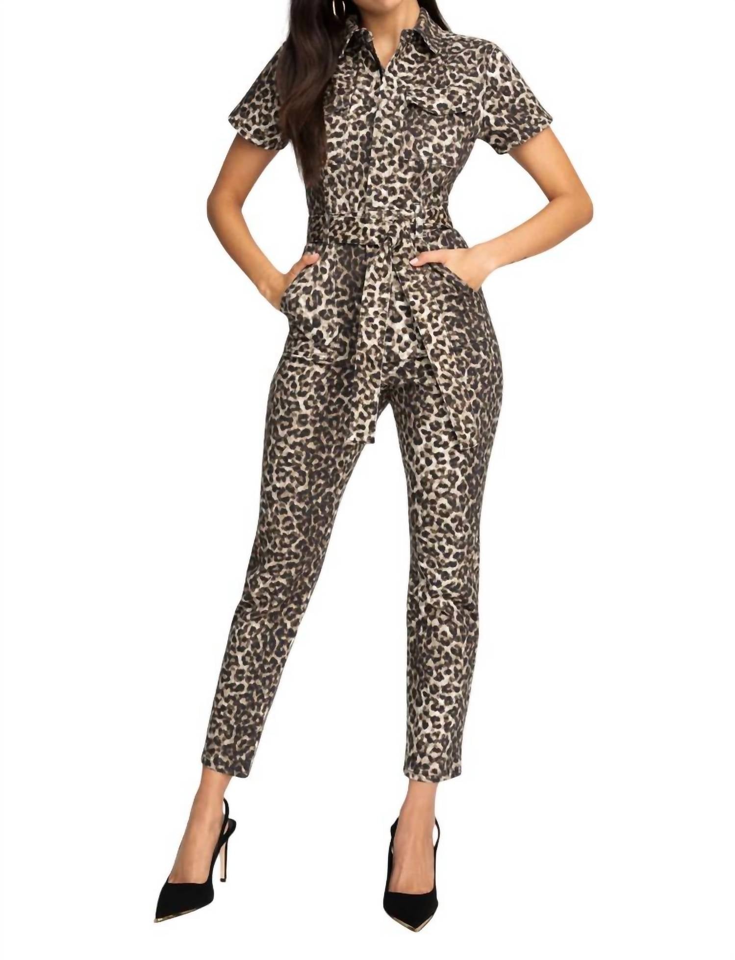 

Женский комбинезон Fit For Success цвета Wild Cat GOOD AMERICAN