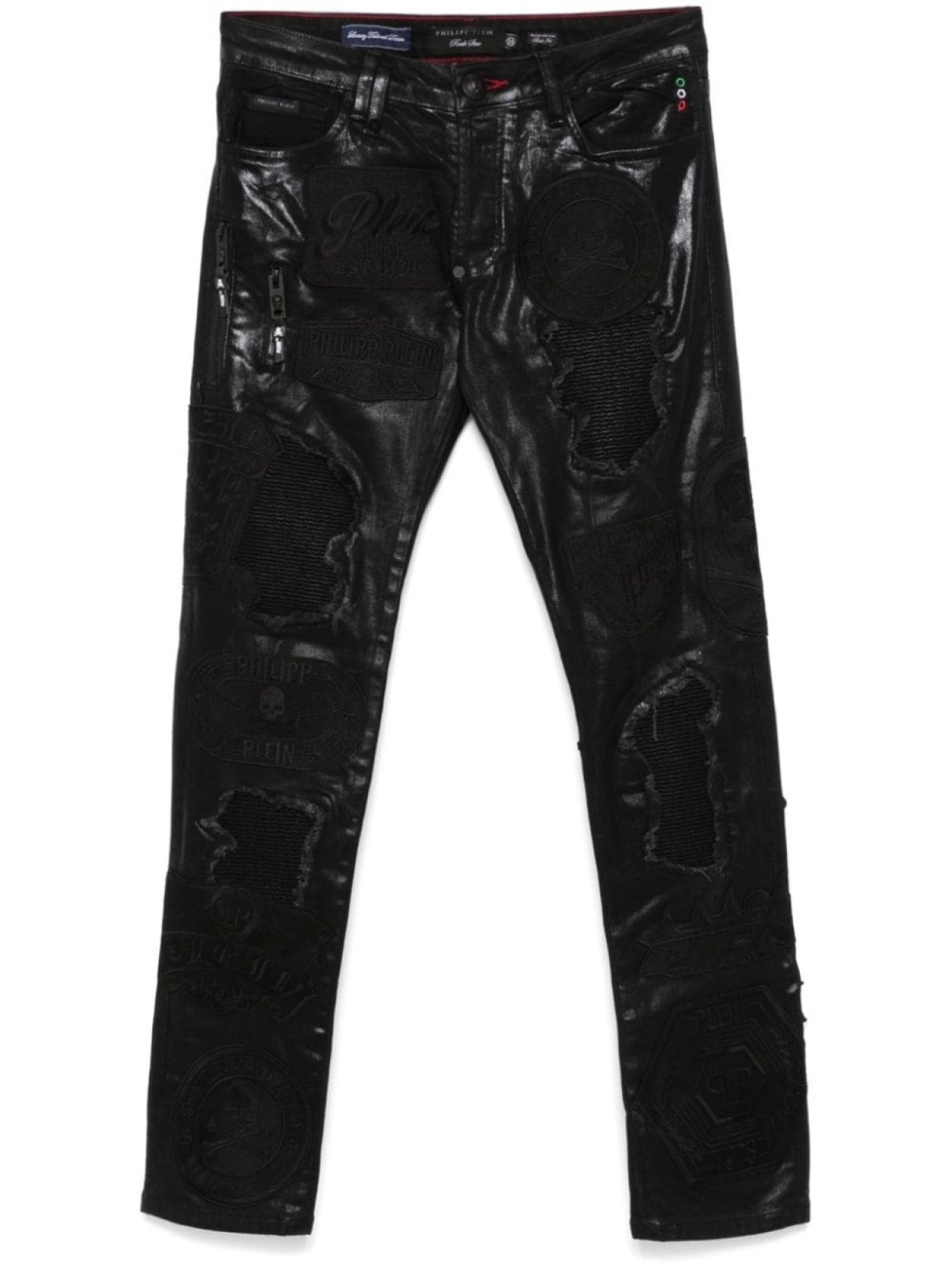 

Брюки рок-звезды Philipp Plein, черный