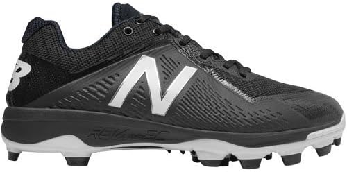 Мужские бейсбольные кроссовки New Balance 4040 V4 Metal, черно-белый — фото 3