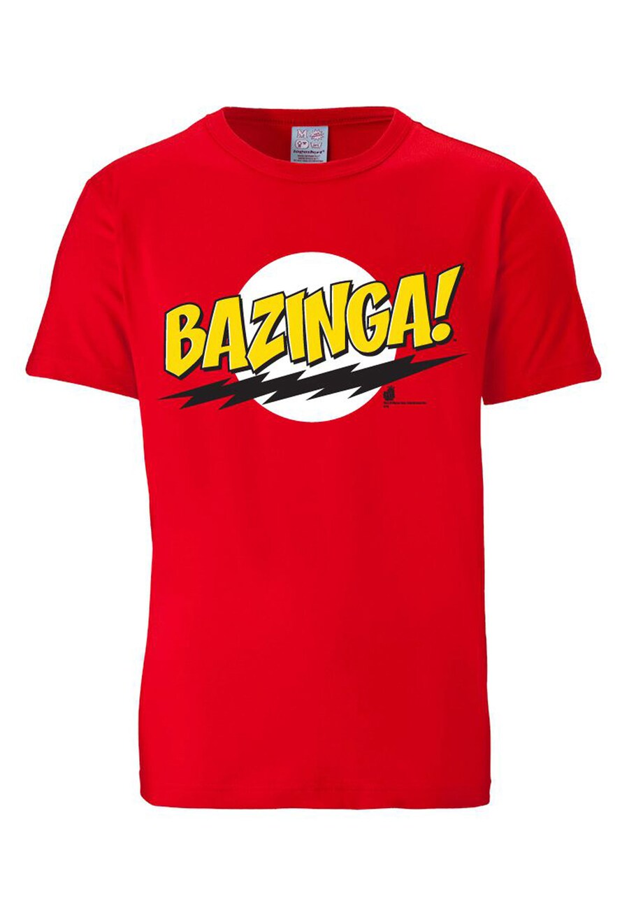 

Футболка LOGOSHIRT Shirt Bazinga, красный