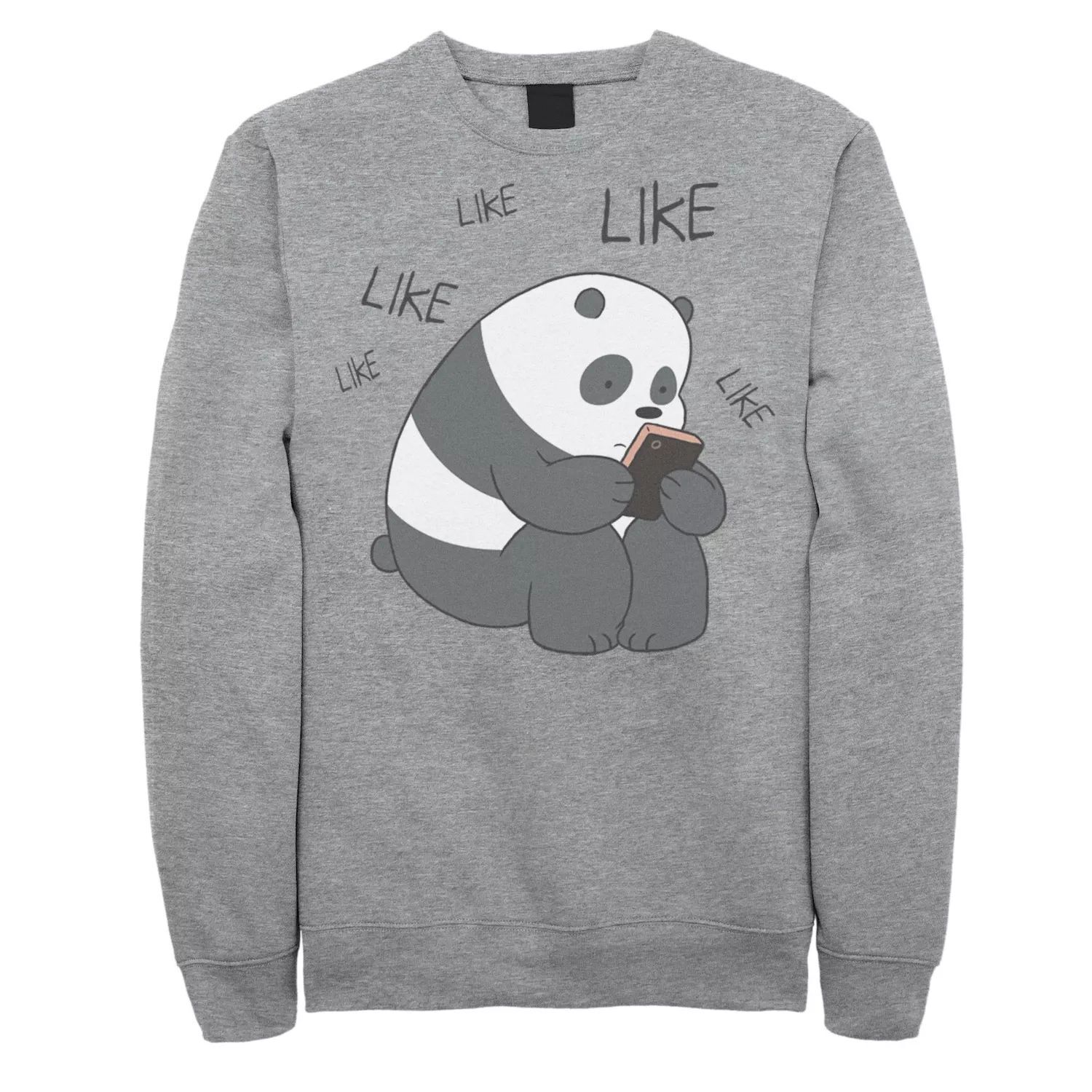 

Мужской свитшот Cartoon Network We Bare Bears Like Like Like Licensed Character