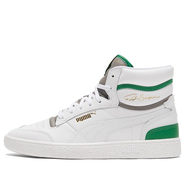 

Кеды PUMA Ralph Sampson Mid 'White Amazon Green', белый