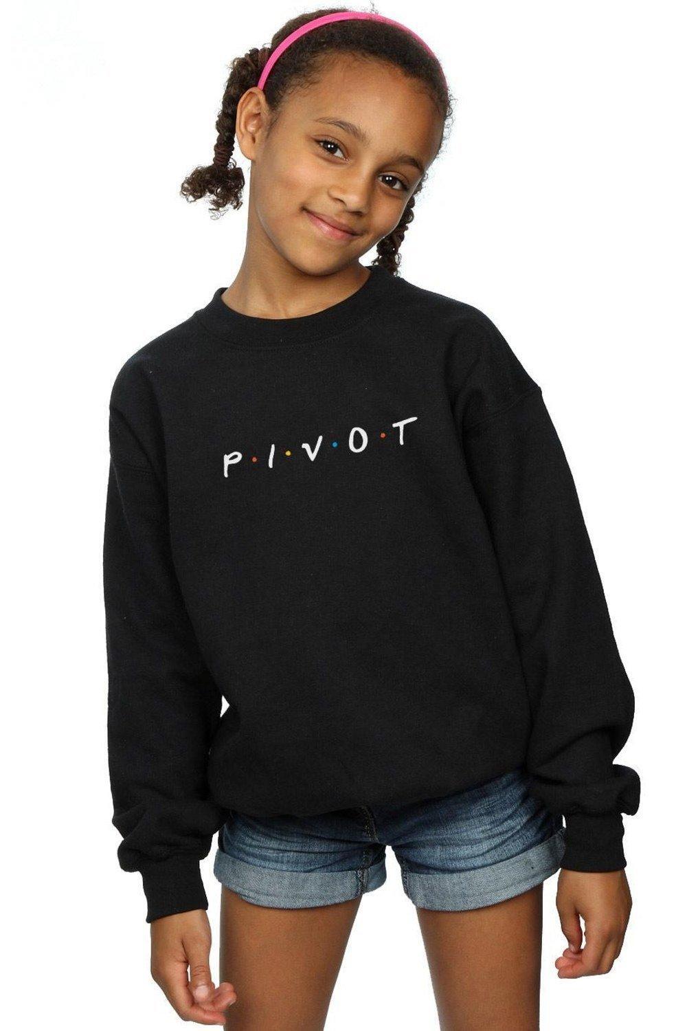 

Толстовка с логотипом Pivot Friends, черный