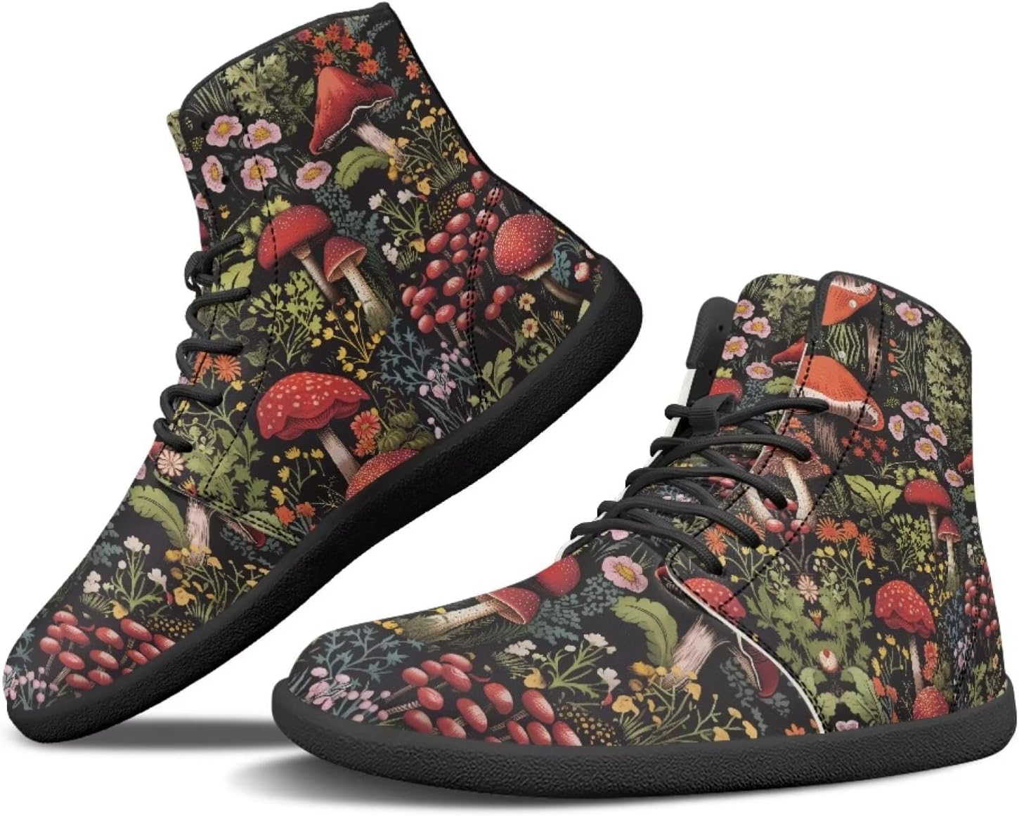 

Минималистичные кроссовки Binienty для ходьбы, женские и мужские, высокие, красный