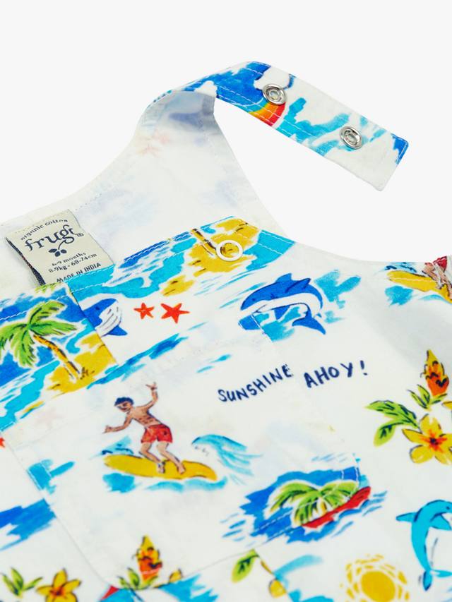 Боди Baxter из органического хлопка Frugi, Aloha — фото 3