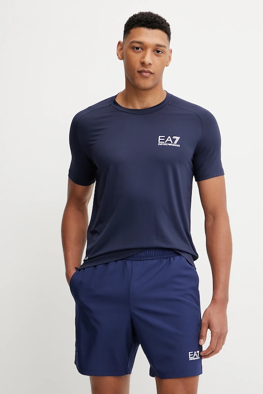 

Футболка Ea7 Emporio Armani, темно-синий