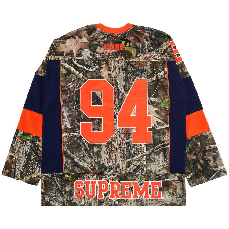 Джерси Supreme x Mitchell & Ness NCAA Hockey Jersey TrueTimber Kanati Camo, разноцветный — фото 2