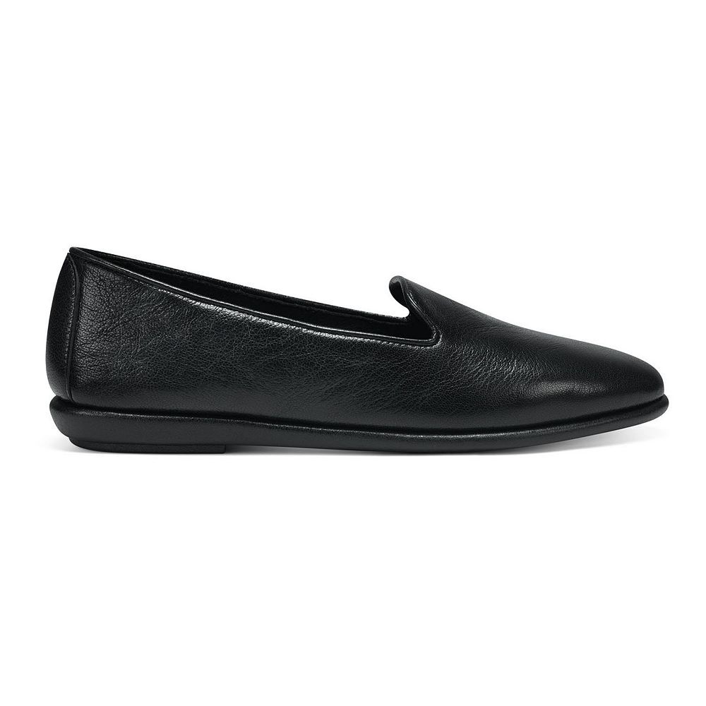 Женские кожаные лоферы Aerosoles Betunia, цвет Black Leather — фото 2