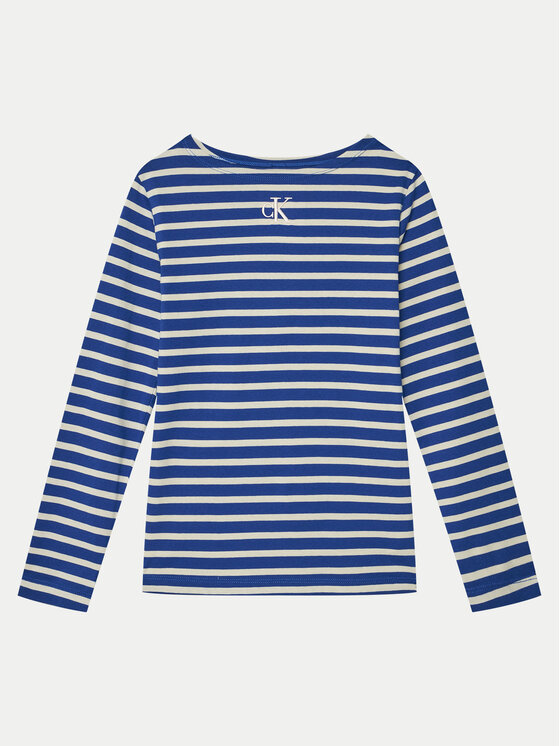 

Блузка обычного кроя IG0IG02798 Calvin Klein Jeans, синий