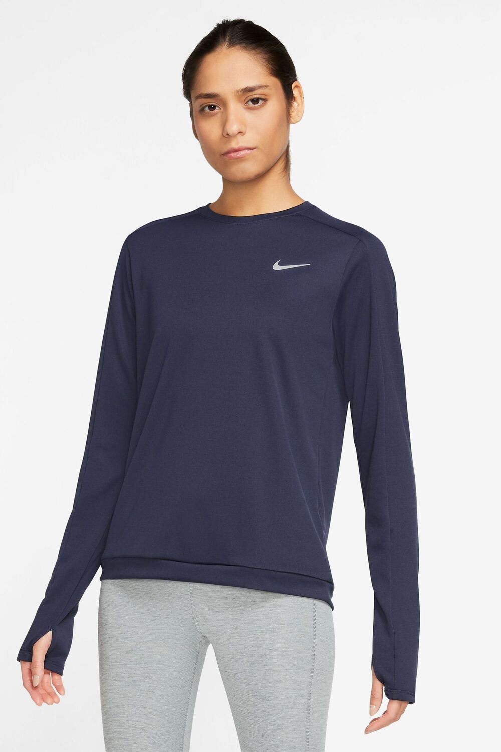 

Беговая футболка Dri FIT с круглым вырезом Nike, фиолетовый