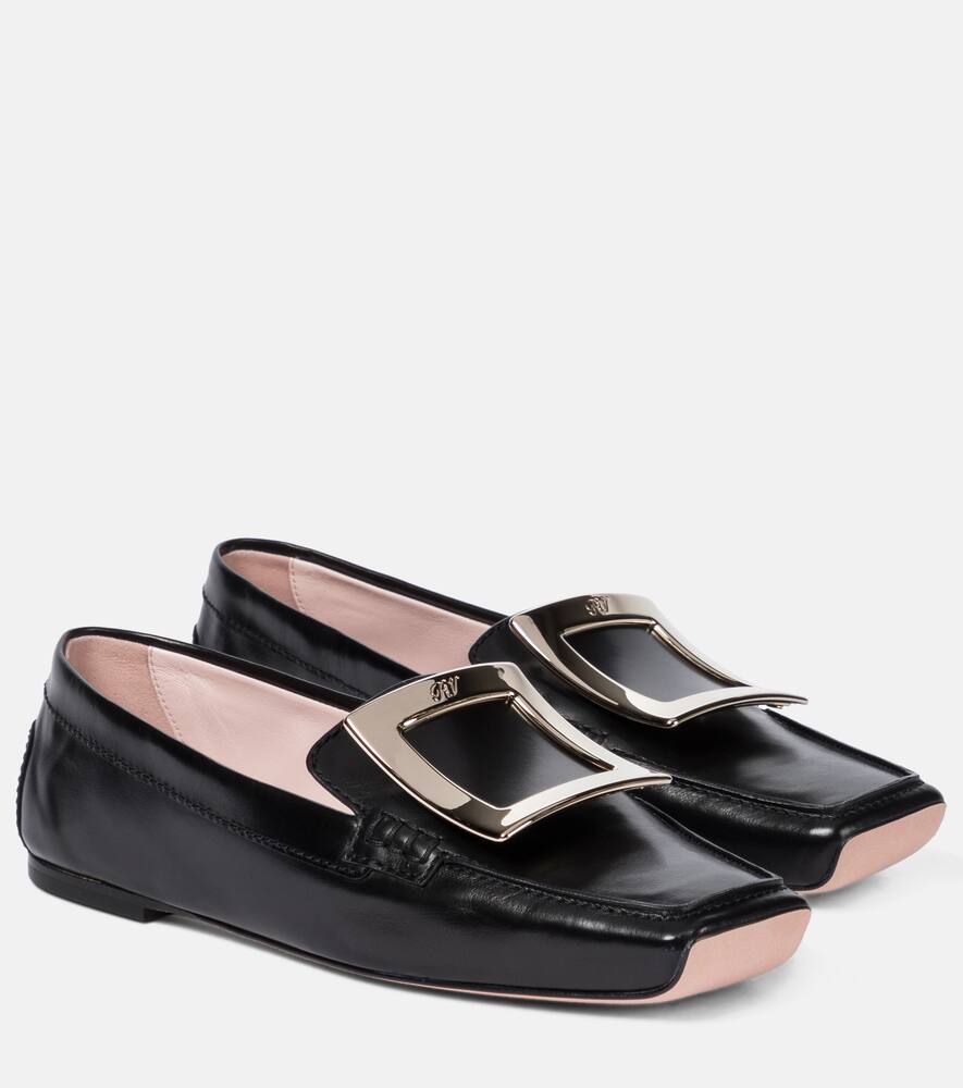 Кожаные лоферы Viv' Driver Roger Vivier, Nero