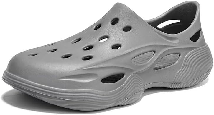 

Мужские нескользящие легкие спортивные сандалии для летнего использования, для прогулок дома и на улице, кемпинга, воды и пляжа Zonkacen, серый