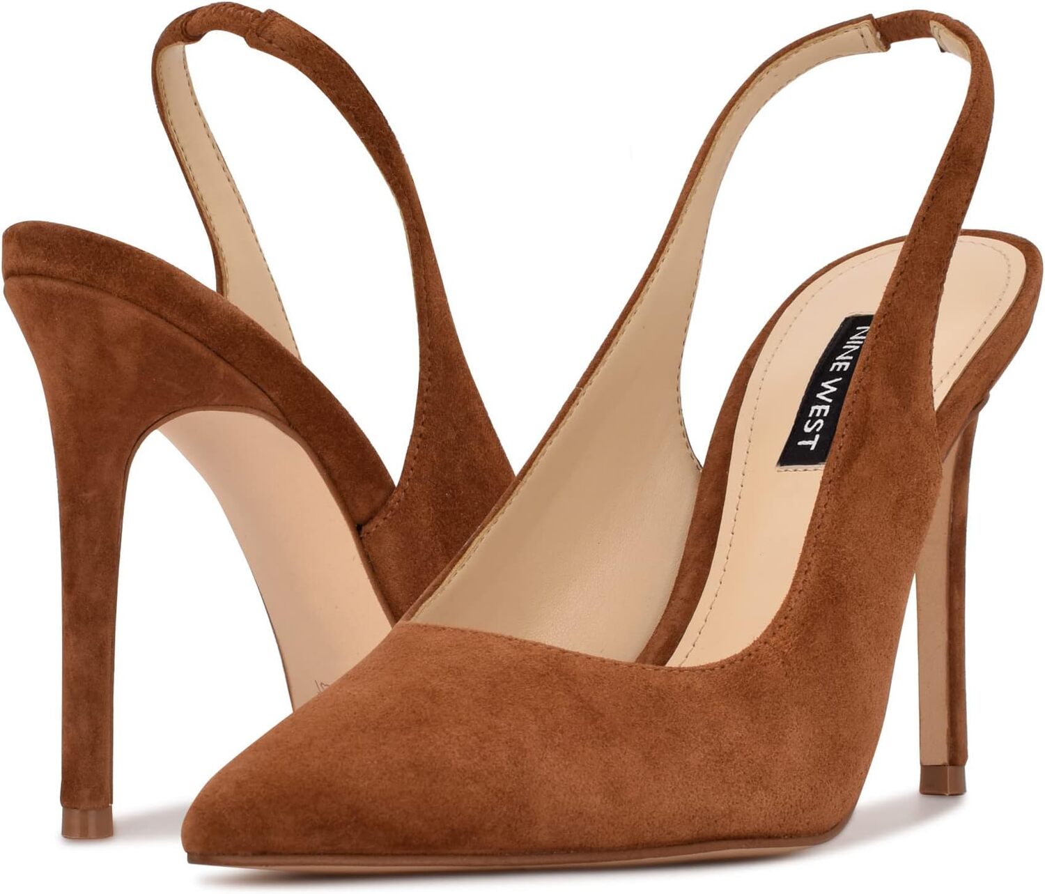 

Туфли Nine West Feather, цвет Cognac Suede