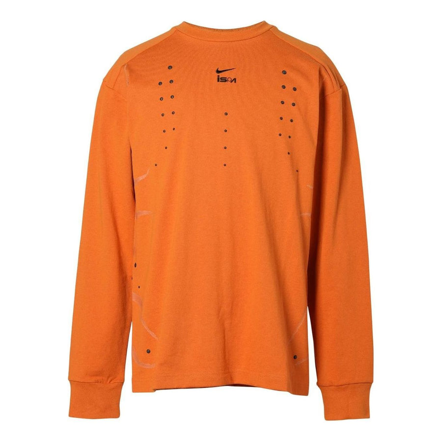 

Футболка Nike ISPA Long Sleeve T-shirt Asia Sizing 'Monarch', оранжевый