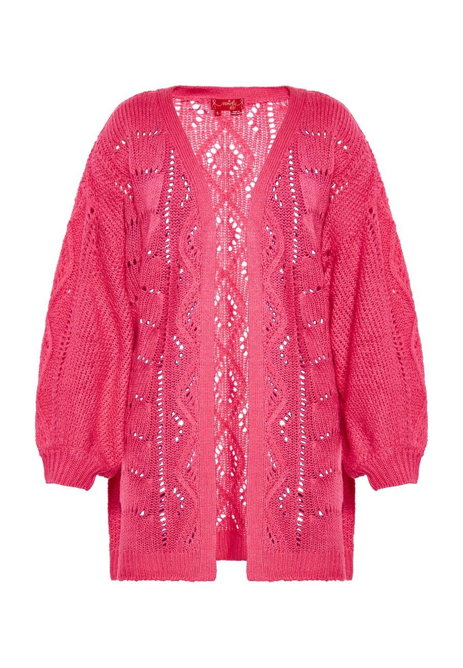 

Вязаный кардиган swirly Knit Cardigan, розовый