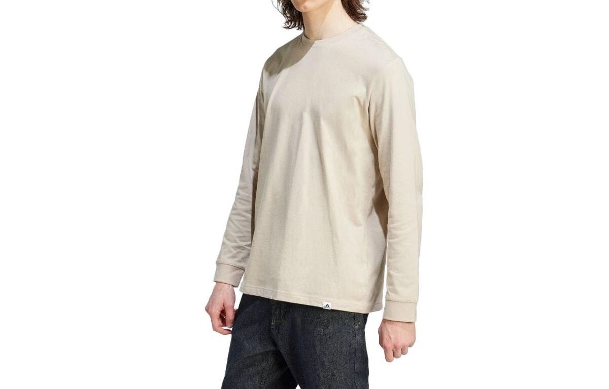Футболка мужская Miracle бежевая Adidas, бежевый — фото 3