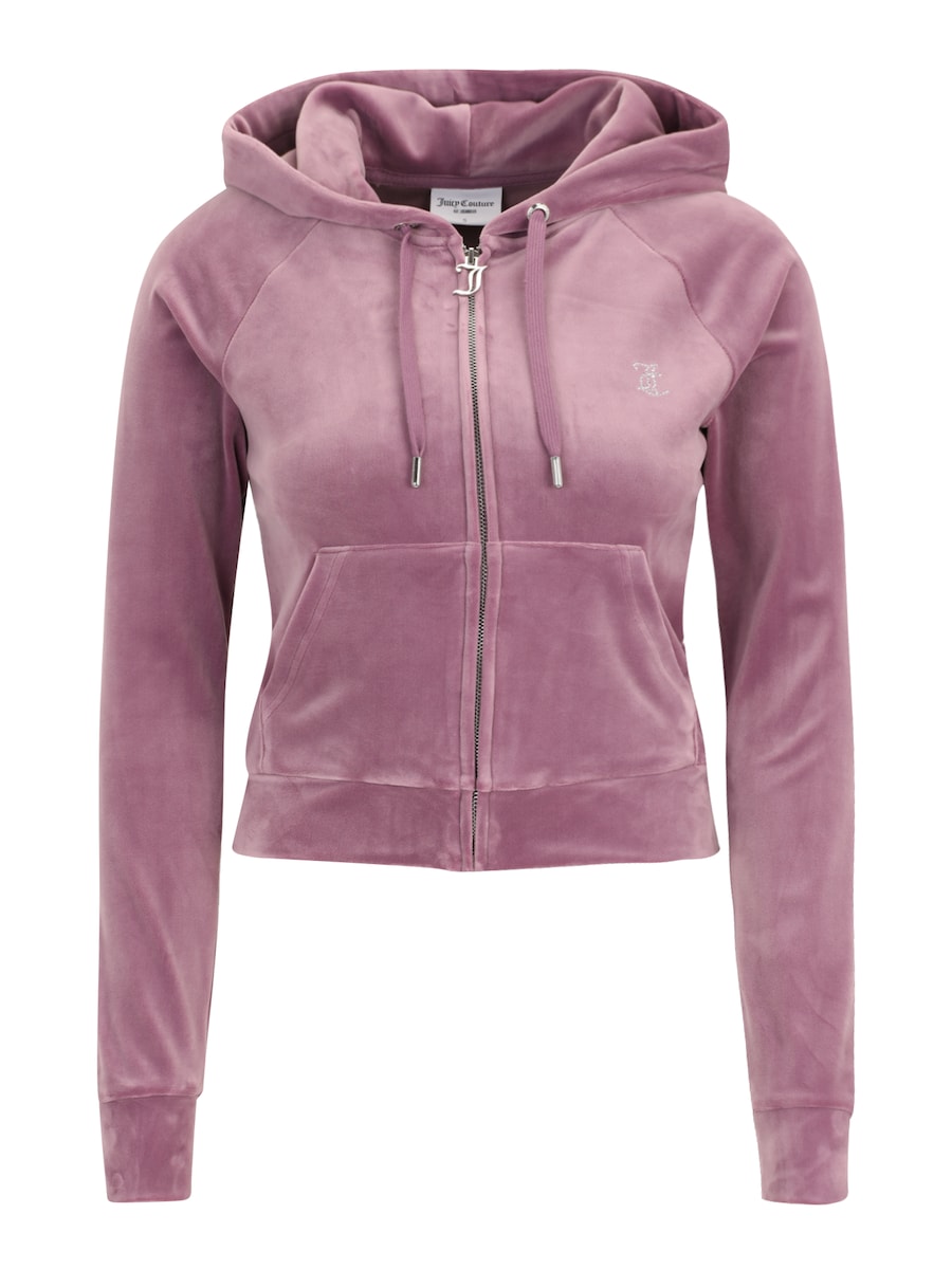 

Толстовка с капюшоном на молнии Juicy Couture Tall MADISON, лиловый