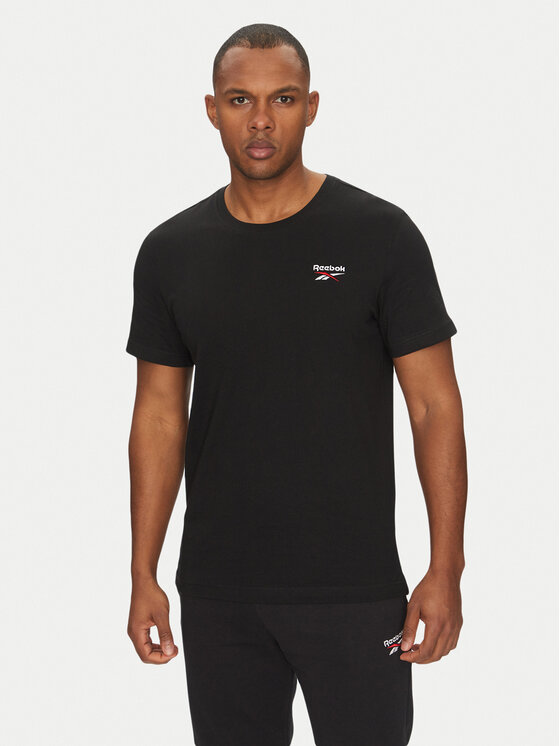 

Футболка обычного кроя 100221874 Reebok, черный