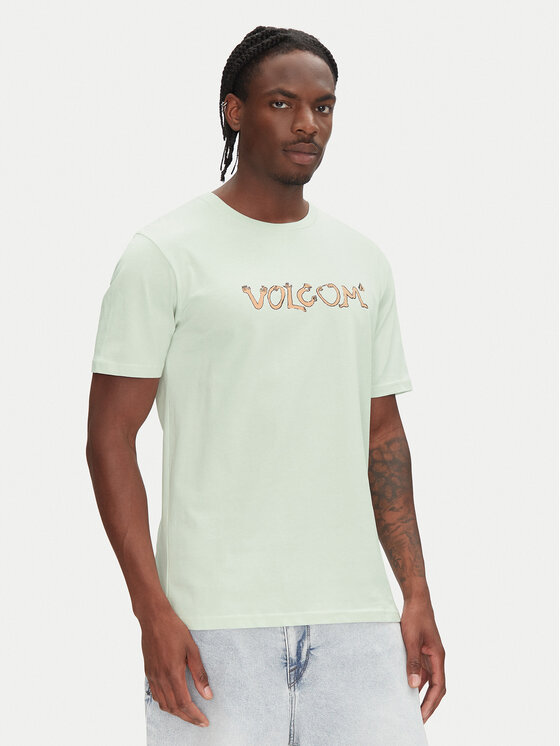 

Футболка классического кроя Crazybal A3512554 Volcom, зеленый