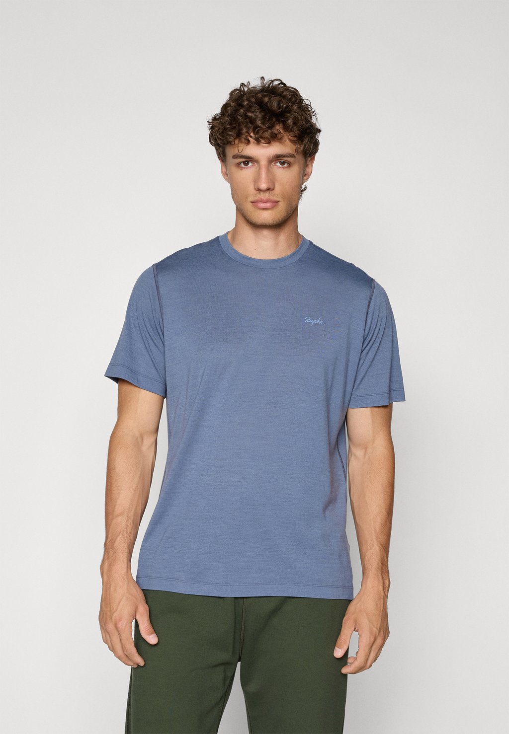 

Базовая футболка MENS Rapha, сине-серый
