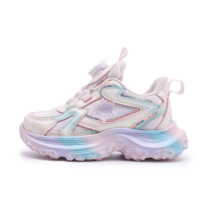 

Искусственная кожа Frozen, текстиль, противоскользящее, износостойкое, дышащее, легкое, низкопрофильное покрытие с амортизацией Disney, мультиколор розовый[breathable mesh]