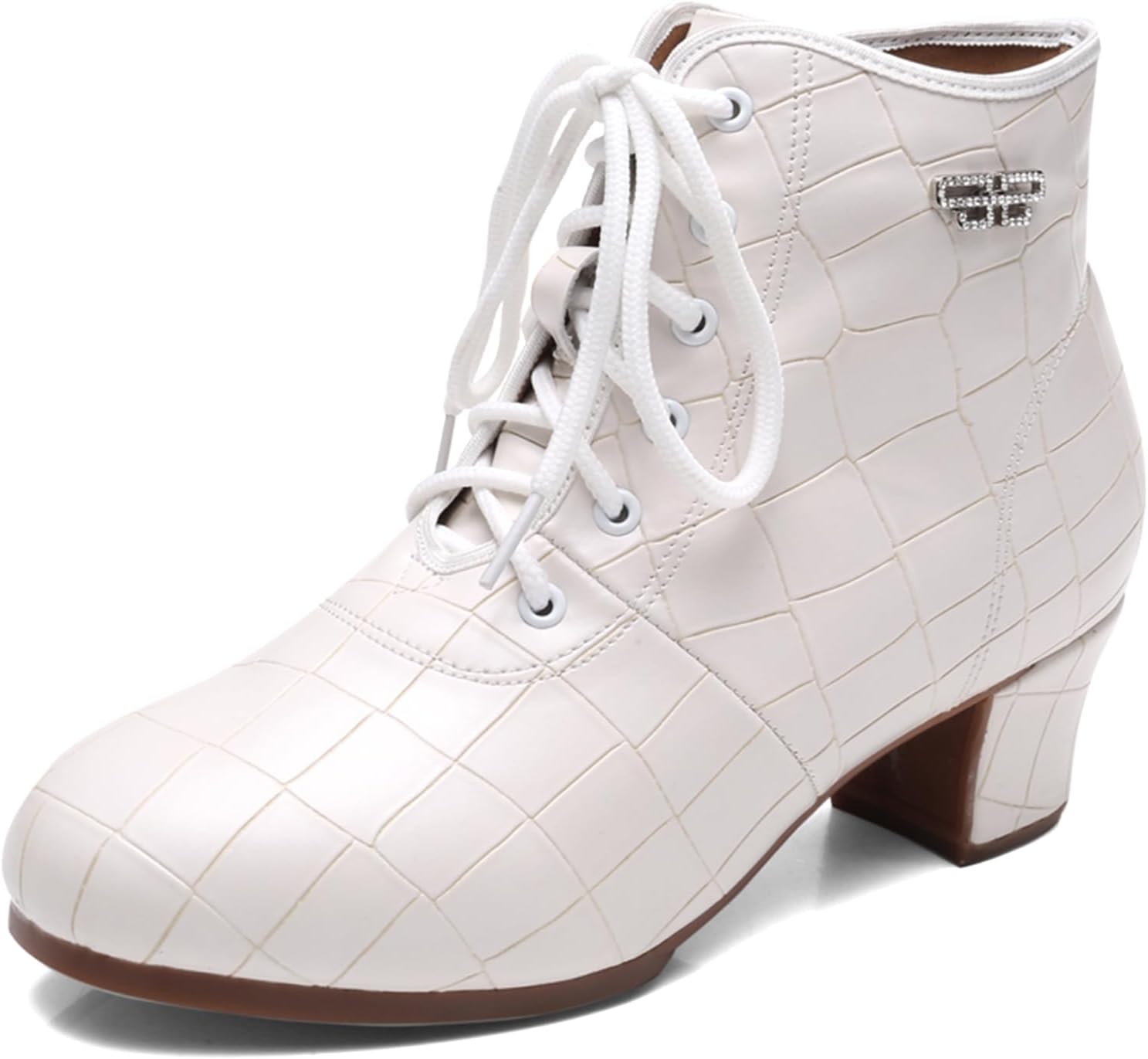 

Женские латинские танцевальные туфли для сальсы, каблук 3,5 см, кожаные тренировочные туфли для девочек и детей Hiuzylqx, белый