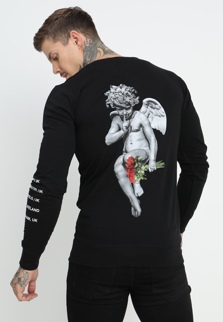 

Толстовка THUGGER CHILDROSE CREWNECK Mister Tee, черный