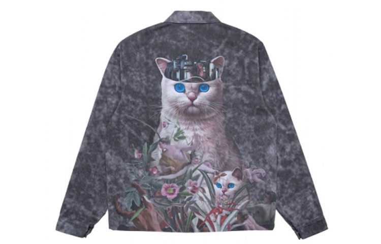 

RIPNDIP Куртка мужская темно-серая, Dark Gray