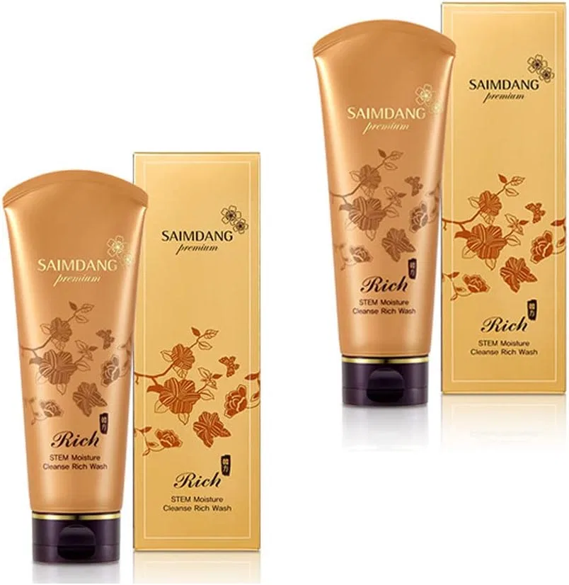 Набор для ухода за кожей SAIMUDANG Premium STEM Moisture Cleanse, Rich Wash, 150 мл, 2 шт
