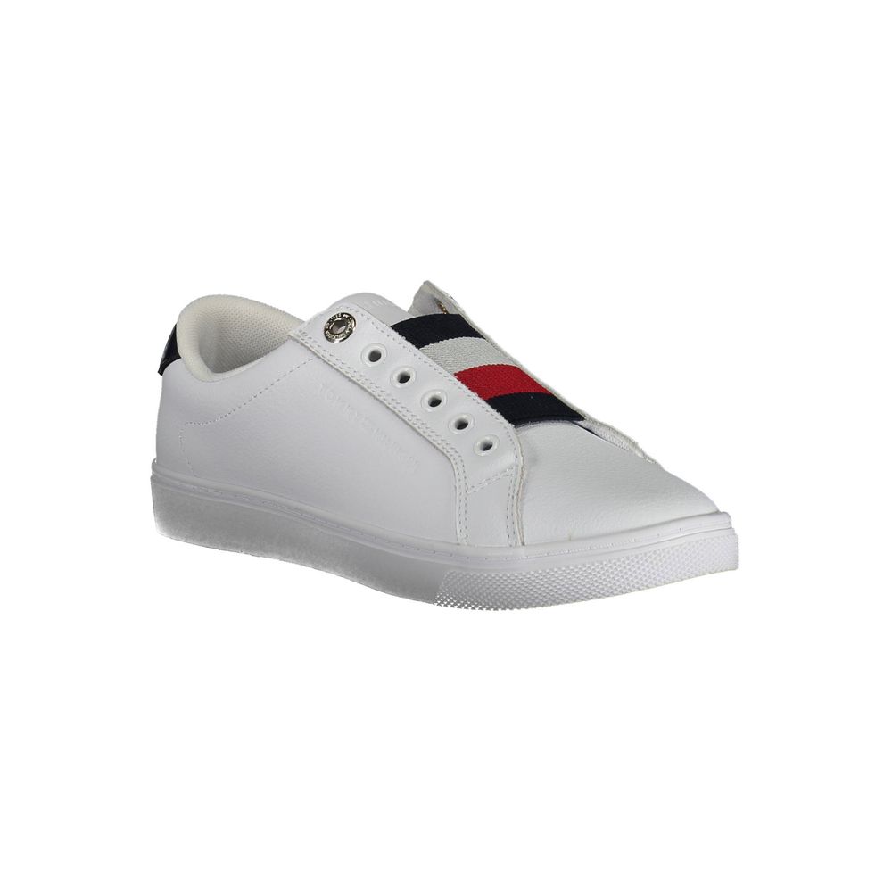 Белые кроссовки из полиэстера Tommy Hilfiger, белый — фото 2