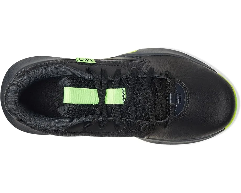 Кроссовки Under Armour Kids Lockdown 7 (Big Kid), Black/Anthracite/Metallic Black — фото 2