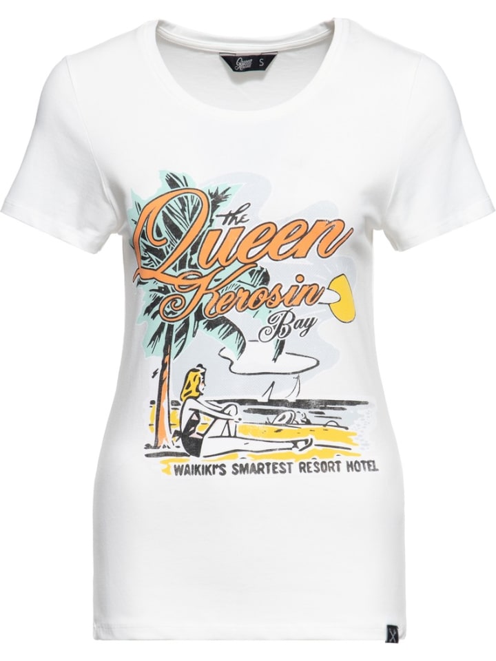 

Футболка Queen Kerosin Shirt, белый