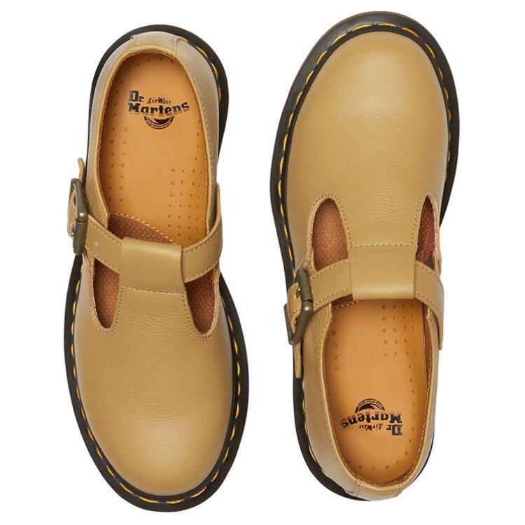 Туфли Мэри Джейн женские, тускло-желтый Dr.Martens — фото 4