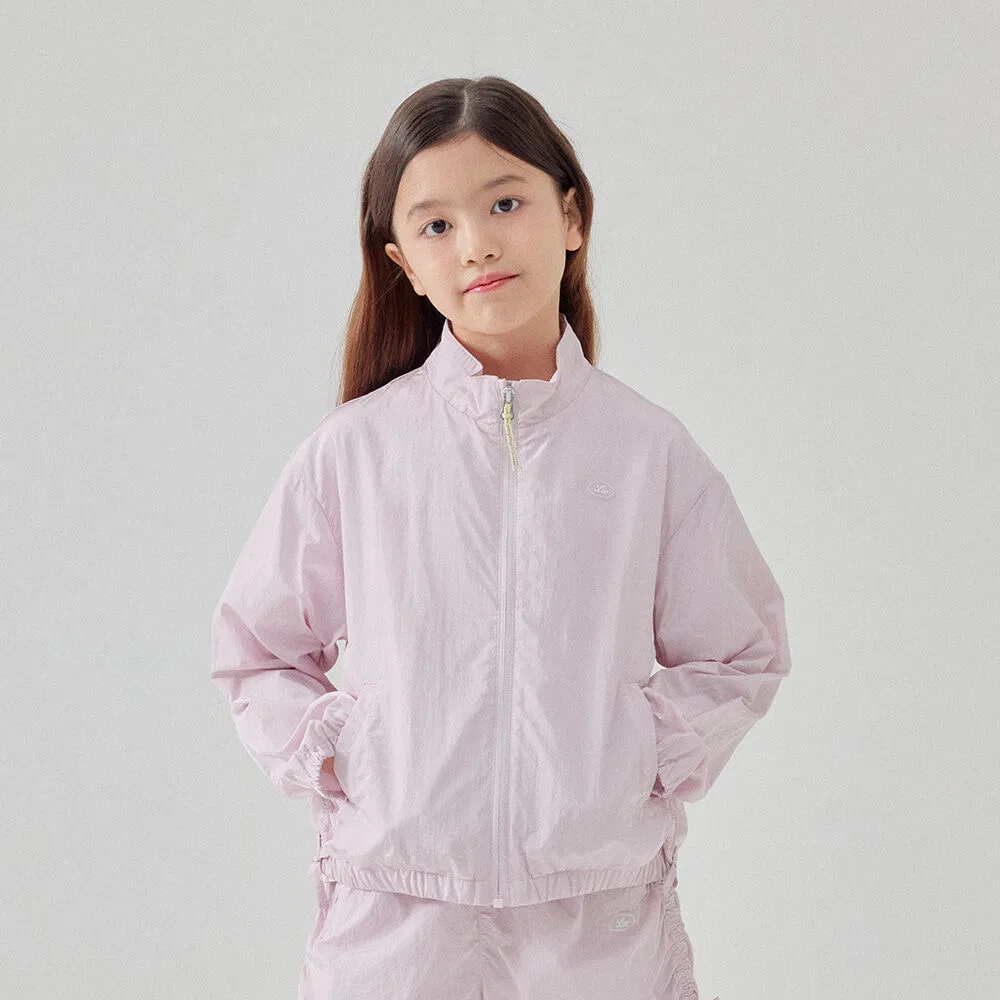 Детская ветровка Lee Kids Seersucker, розовая