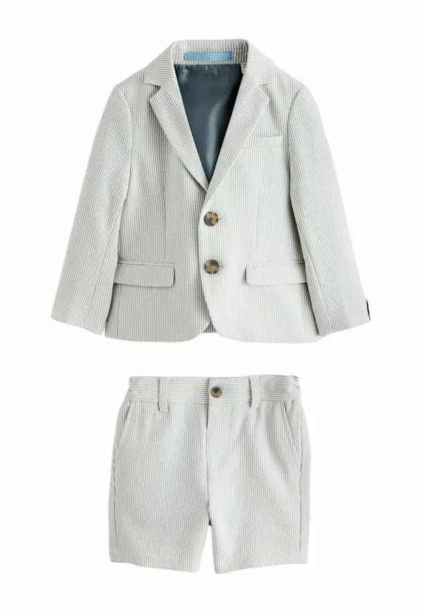 Костюм Regular fit Baker By Ted Baker, бело-голубой