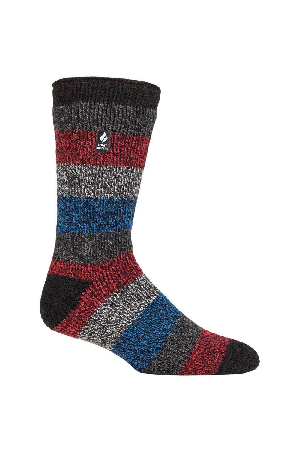 

1 пара однотонных термоносков с рисунком 2.3 TOG SOCKSHOP Heat Holders, серый