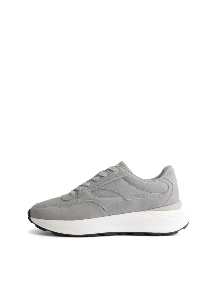 

Кроссовки на шнуровке TRAVELIN', серый