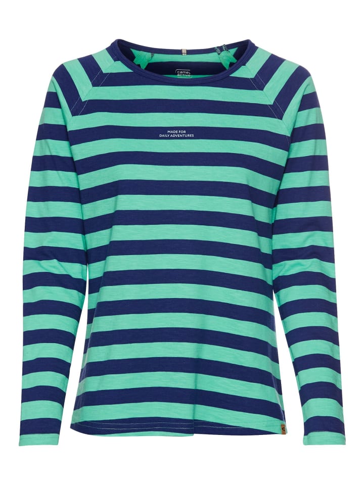 

Лонгслив Camel Active, цвет grün-blau