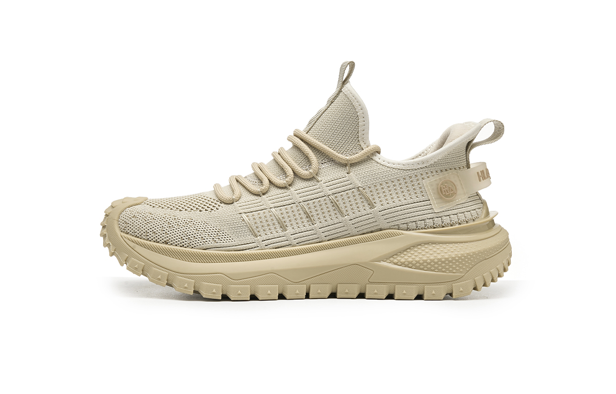 

HLA Дышащие низкие повседневные туфли мужские бежевые, цвет Beige