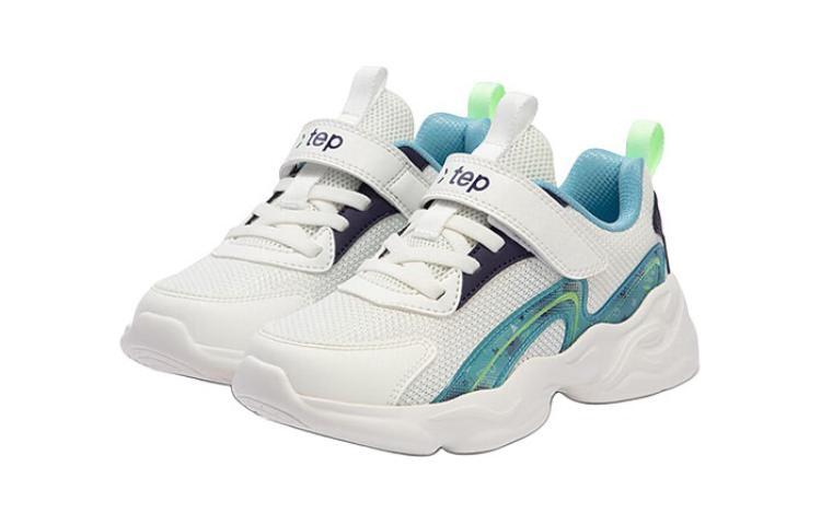 Кроссовки XTEP Kids Lifestyle Shoes PS Low-top White/Blue, белый/синий — фото 2
