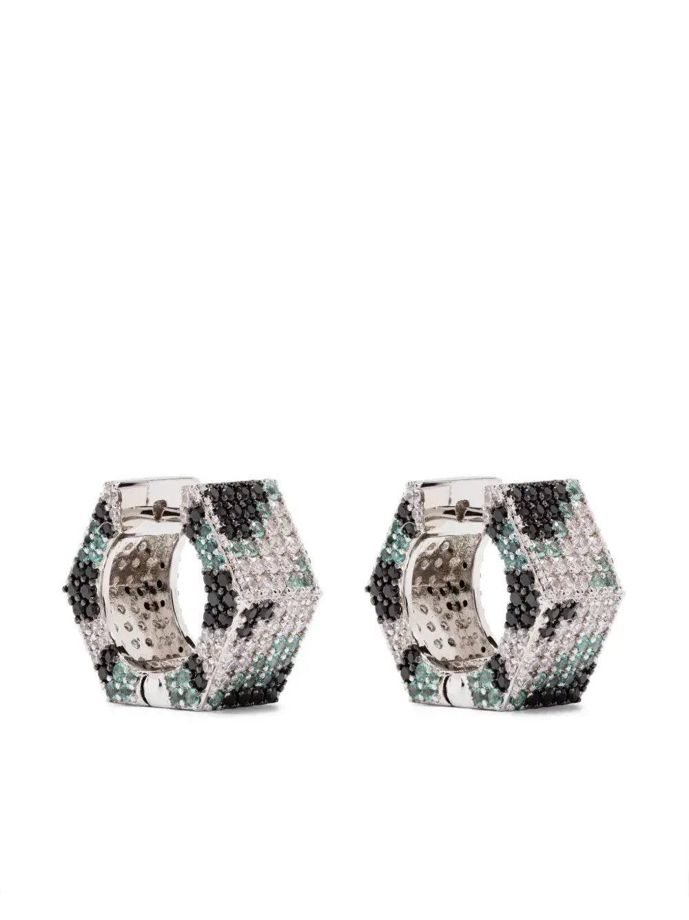 

Серьги Camo Bolt Darkai, серебристый