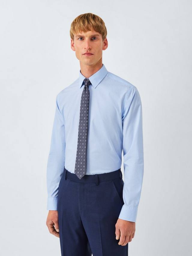 

Рубашка Slim Fit в полоску Bengal John Lewis, Blue
