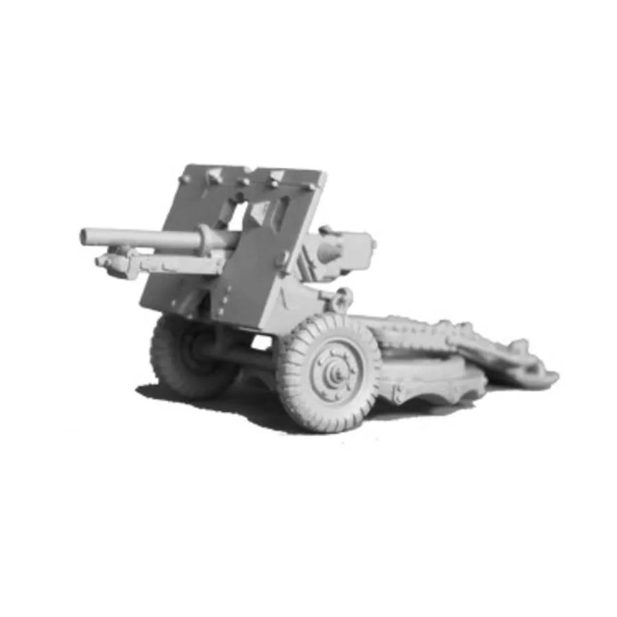 

25-фунтовая гаубица с передком и экипажем, Berlin or Bust WWII Miniatures - British - Tanks & Vehicles