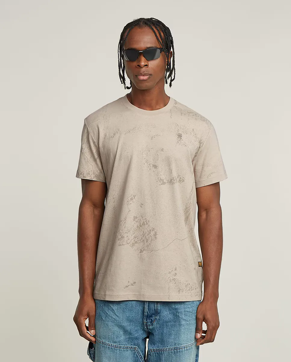 

Мужская футболка Wash Allover G-Star Raw, многоцветный