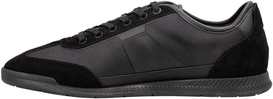 Мужские кроссовки BOSS Mens NitanLowpnymith 10271652 01, черный — фото 2