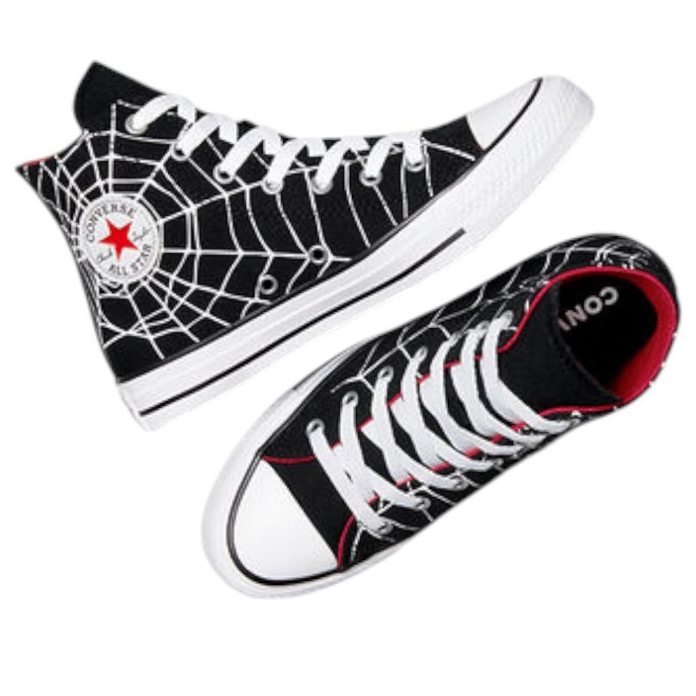 (GS) Converse Chuck Taylor All Star High 'Spiderweb' — фото 3