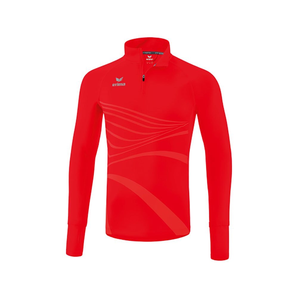 

Футболка с длинным рукавом Erima Racing Half Zip, красный